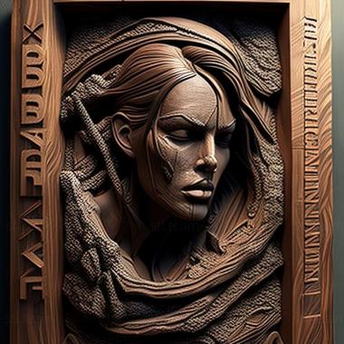 3D модель Гра Tomb Raider 2013 (STL)